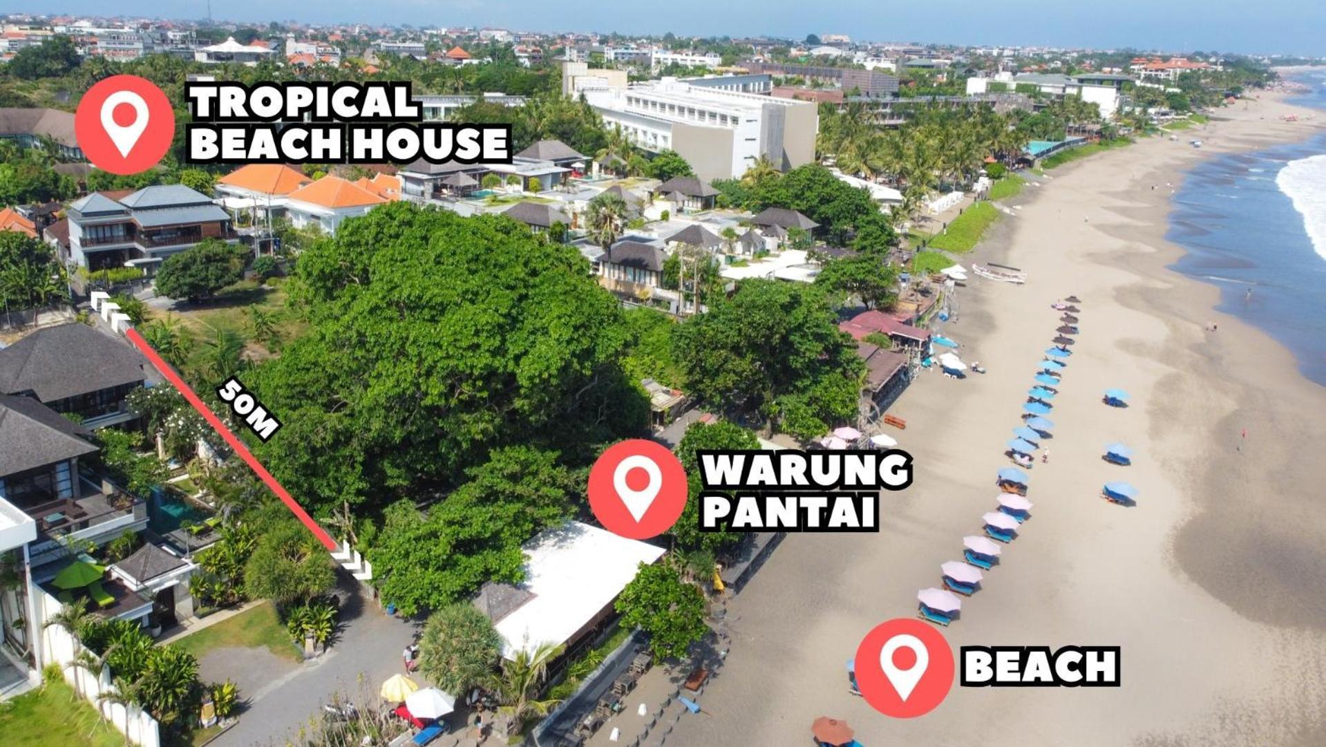 Tropical Beach House Bali Seminyak Exteriér fotografie